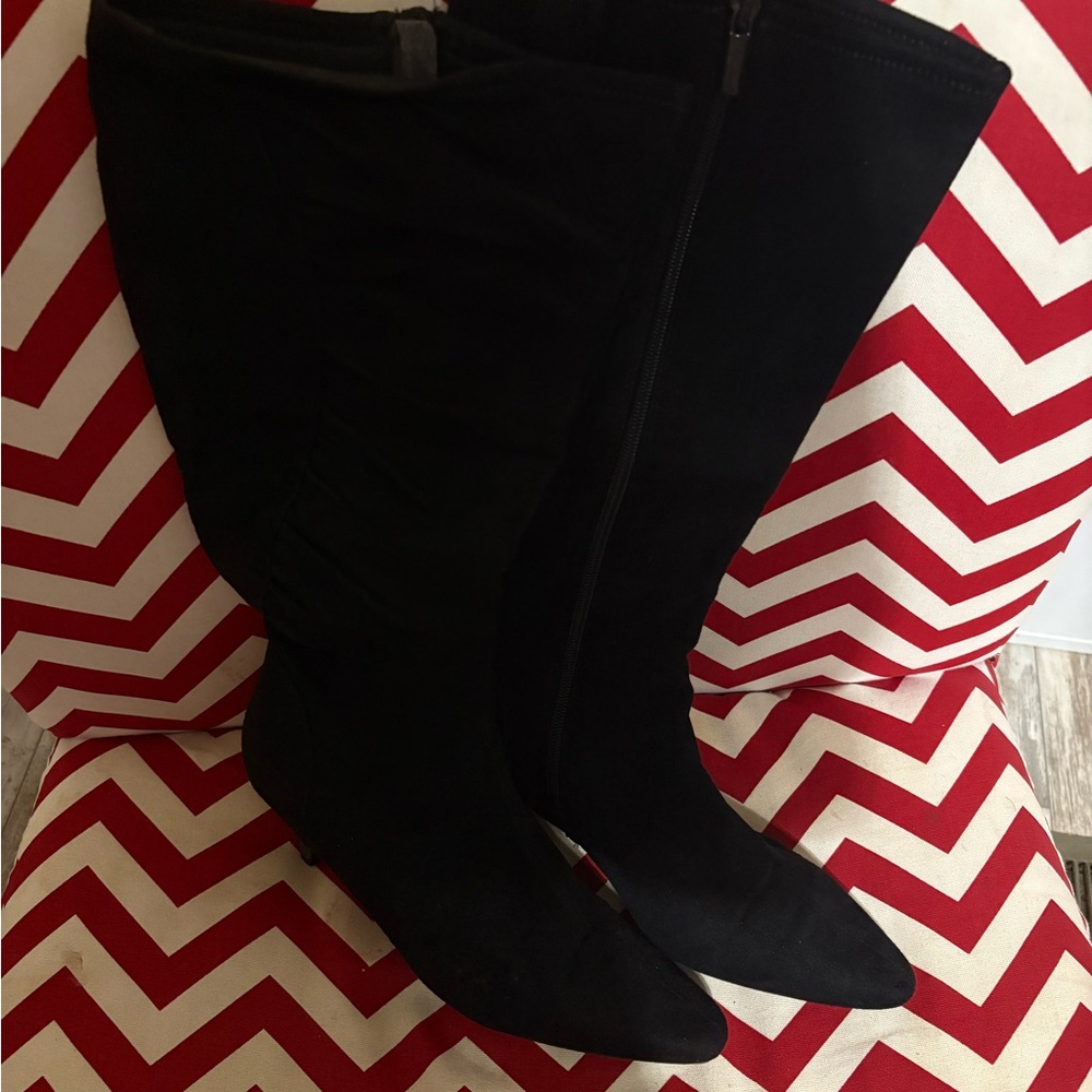 East 5th Black Over the Knee Boots